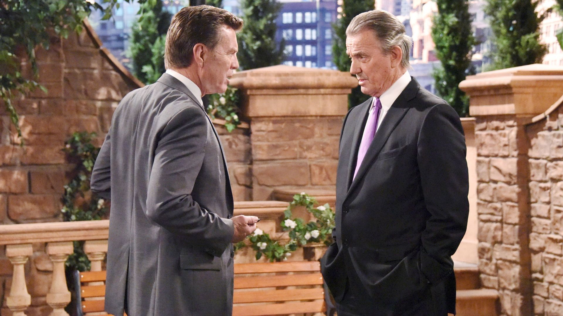 Jack Abbott and Victor Newman have heated words on Y&amp;R | Image Source: JPI