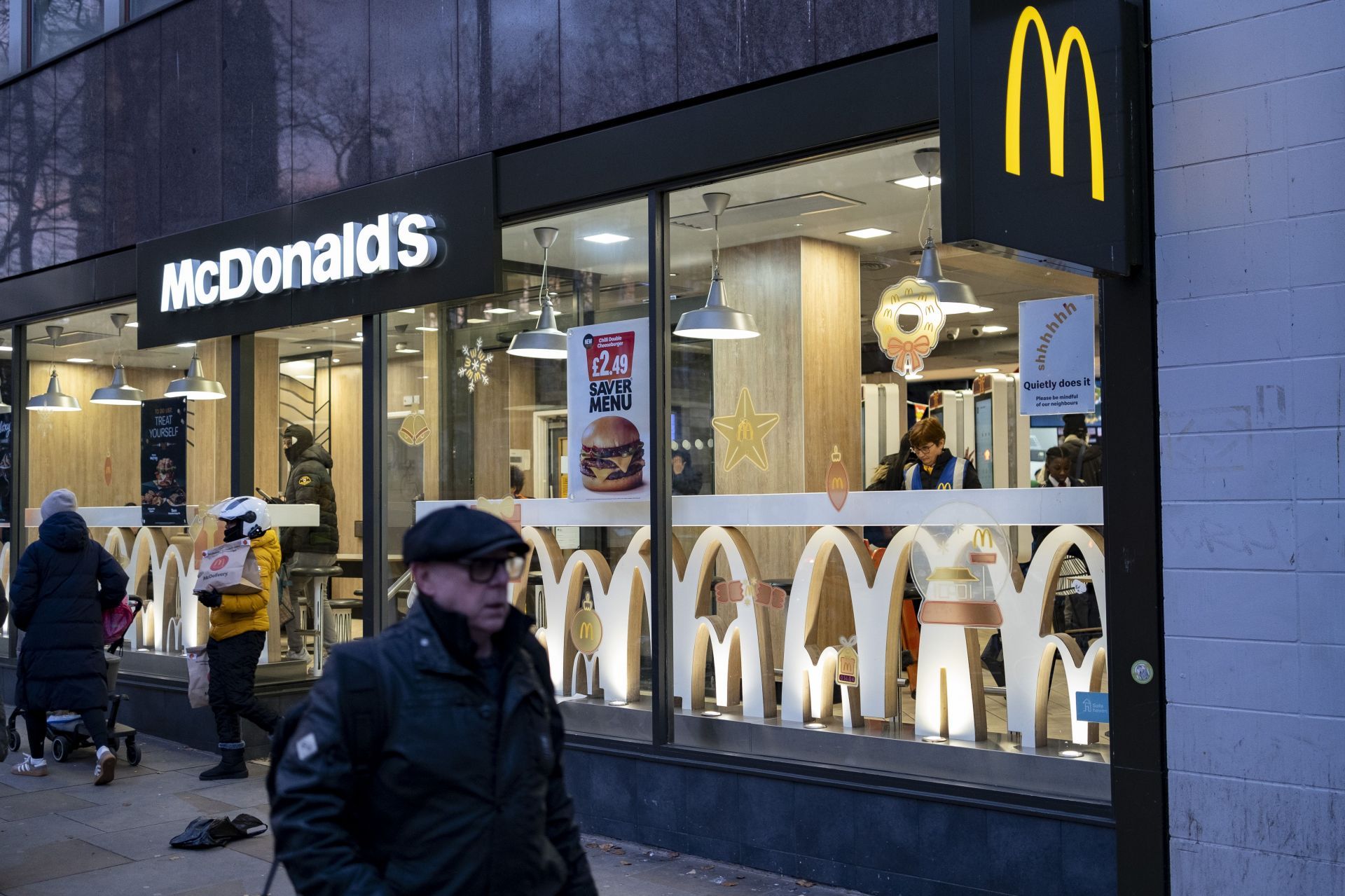 McDonald&#039;s will remain open for Christmas (Image via Getty)