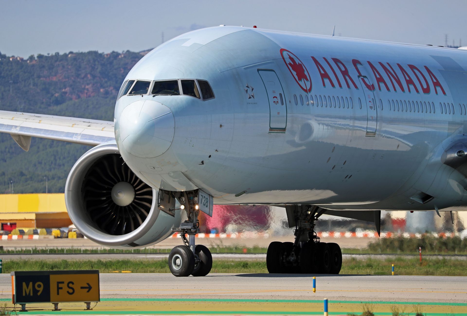 Barcelona airport aircraft on the runway - Source: Getty