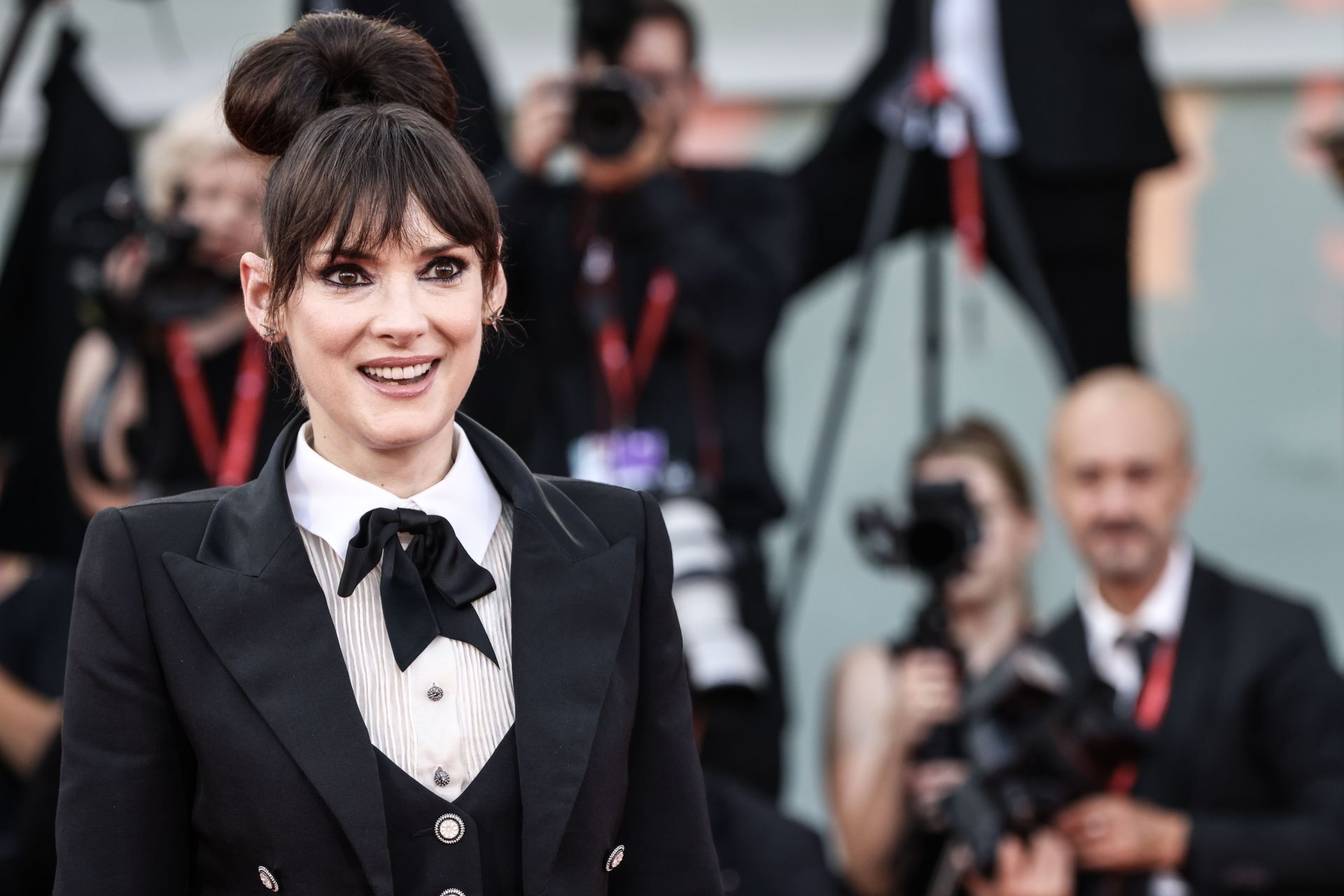 &quot;Beetlejuice Beetlejuice&quot; Opening Red Carpet - The 81st Venice International Film Festival - Source: Getty