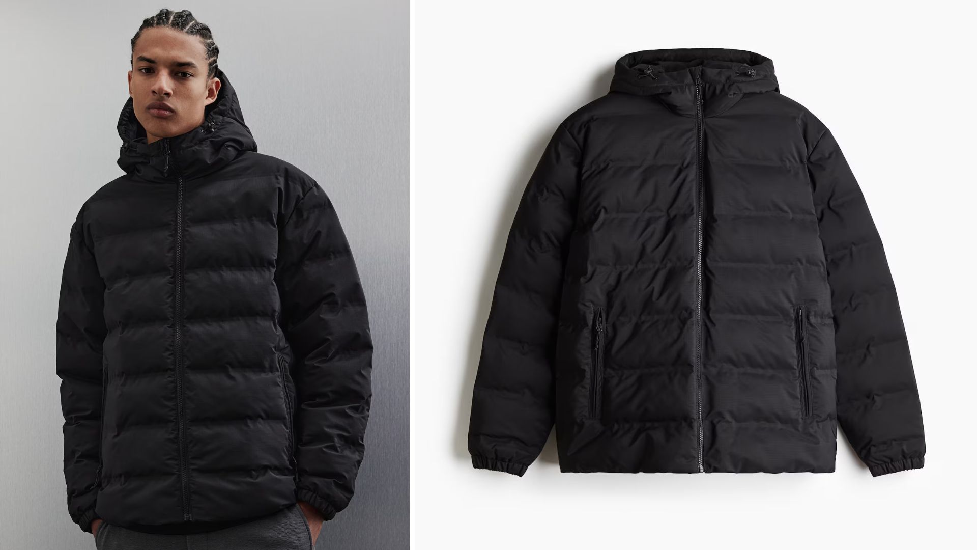 Regular Fit Puffer Jacket (Image via H&amp;M)