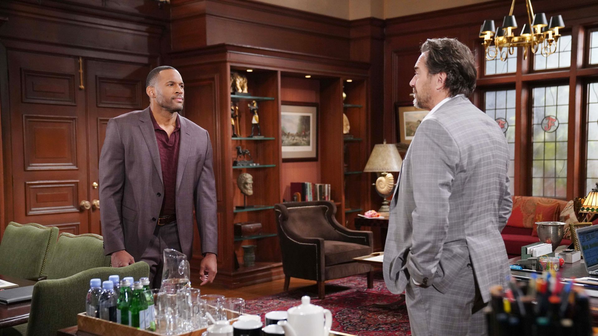 Carter gets called out by Ridge at Forrester | Image: JPI