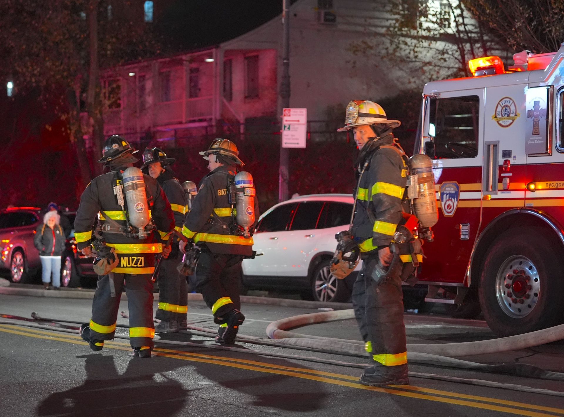 Firefighters respond to fires in Washington Heights, NYC - Source: Getty