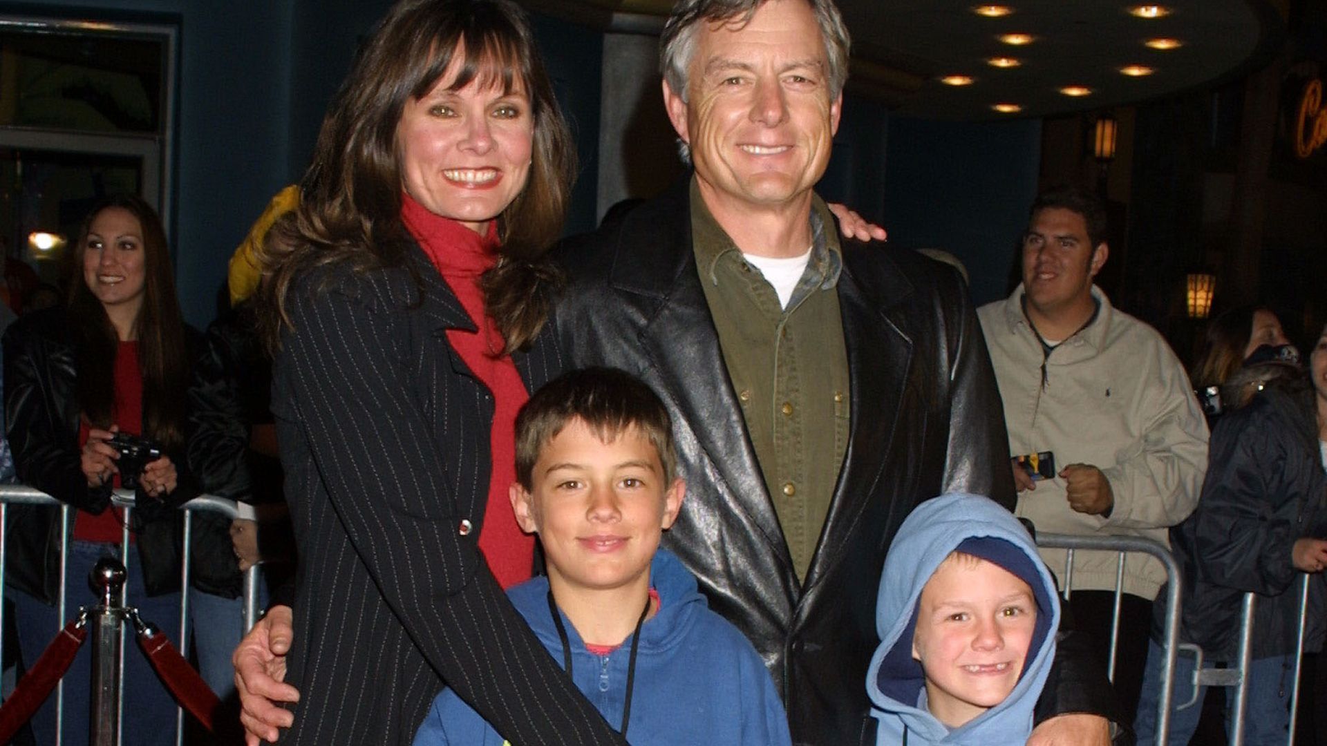 Wayne Northrop, Lynn Herring, and their sons in 2001 | Image Source: JPI Studios