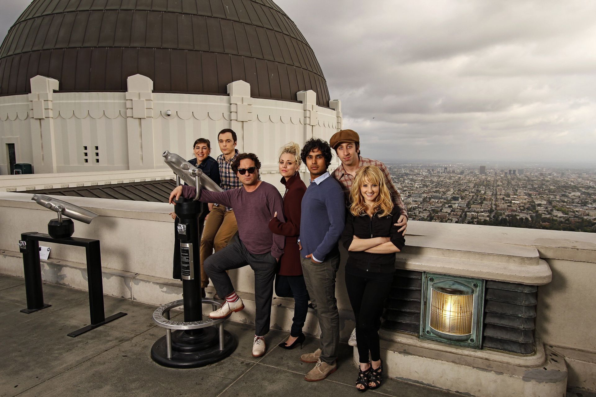 LOS ANGELES, CA - APRIL 15,  2013 - CBS TV comedy series The Big Bang Theory