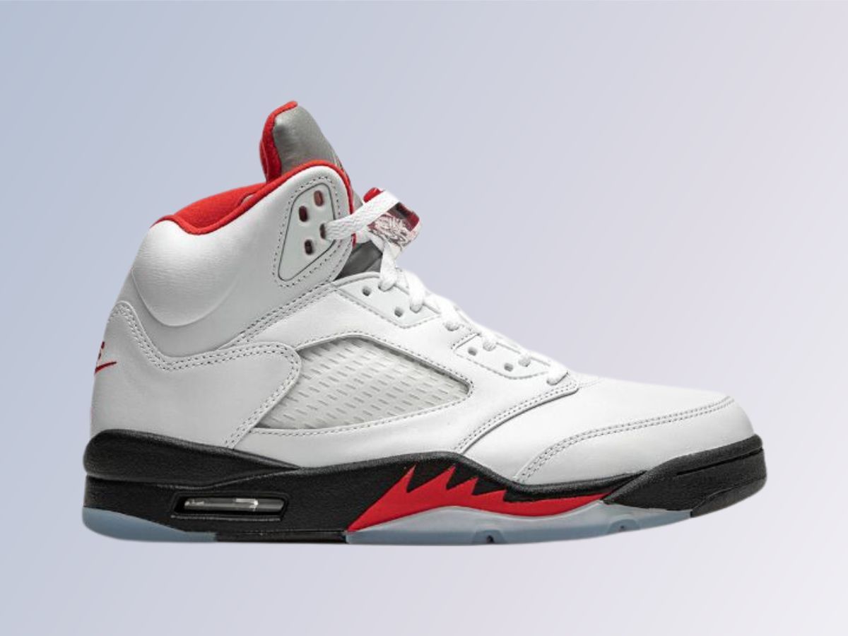 Jordan 5 Retro &quot;Fire Red&quot; (Image via StockX)