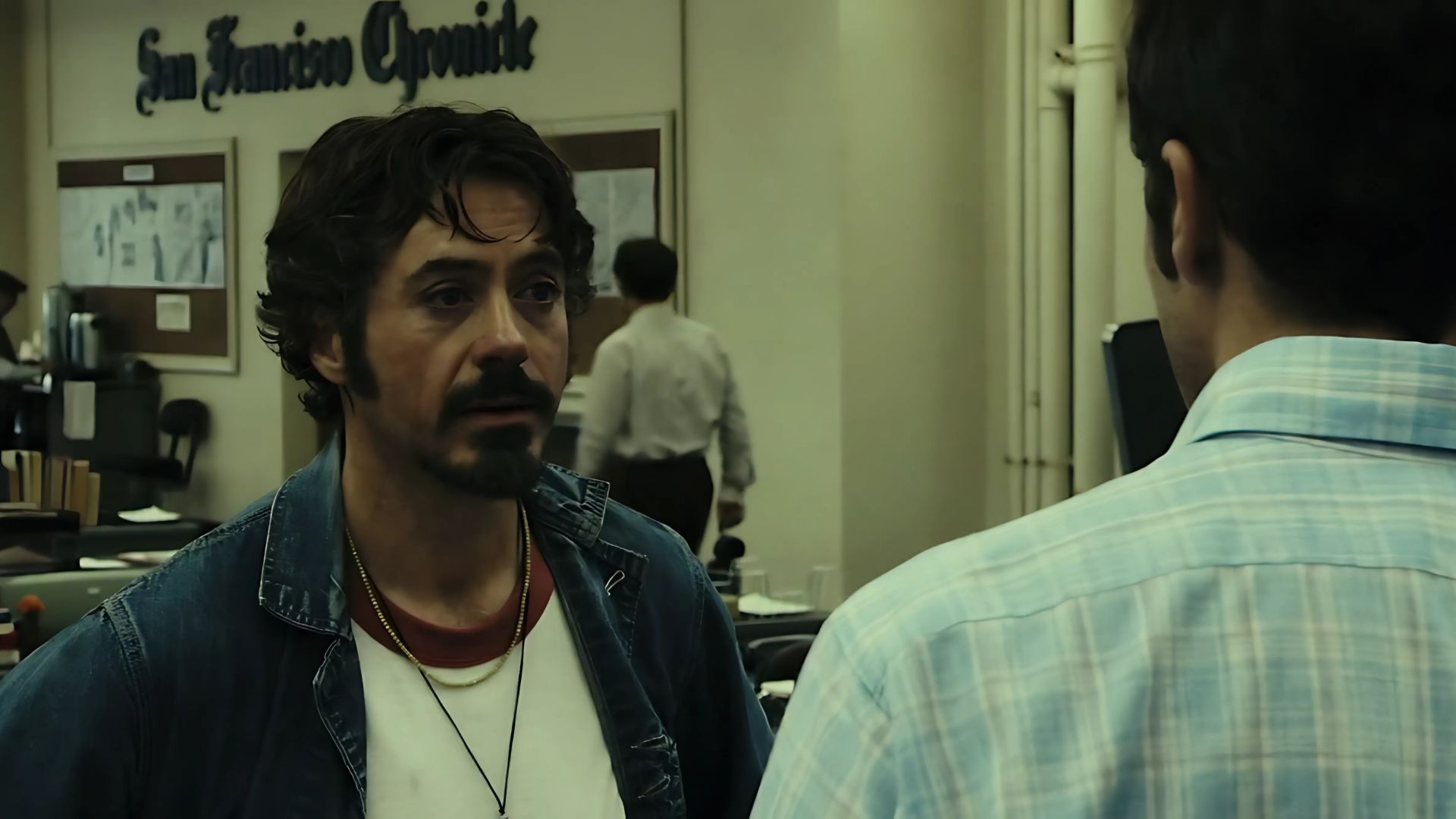 A still from the trailer of David Fincher&#039;s Zodiac. (Image via. Apple TV)