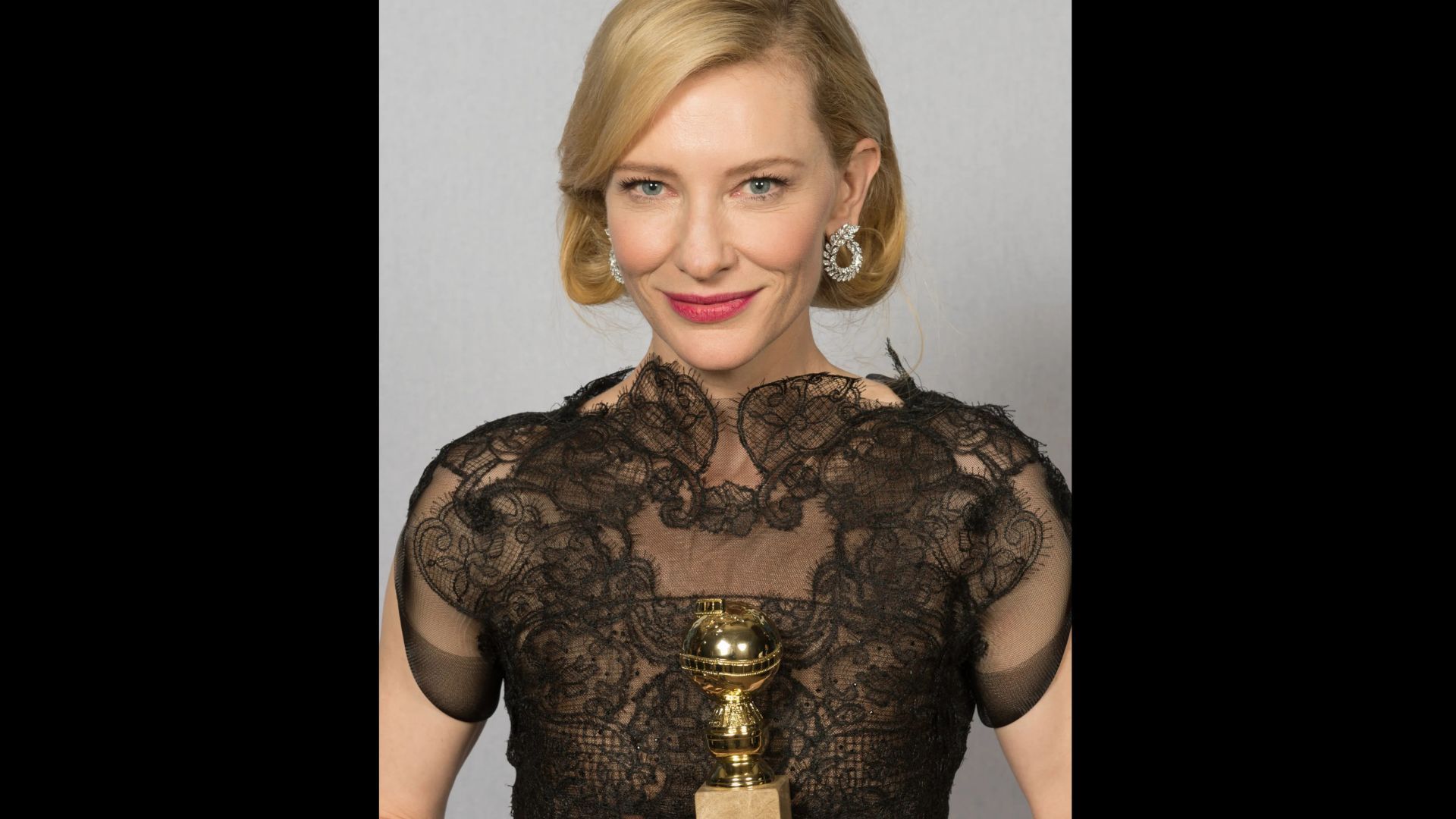 Cate Blanchett at the 71st Annual Golden Globe Awards (Image via Golden Globes)