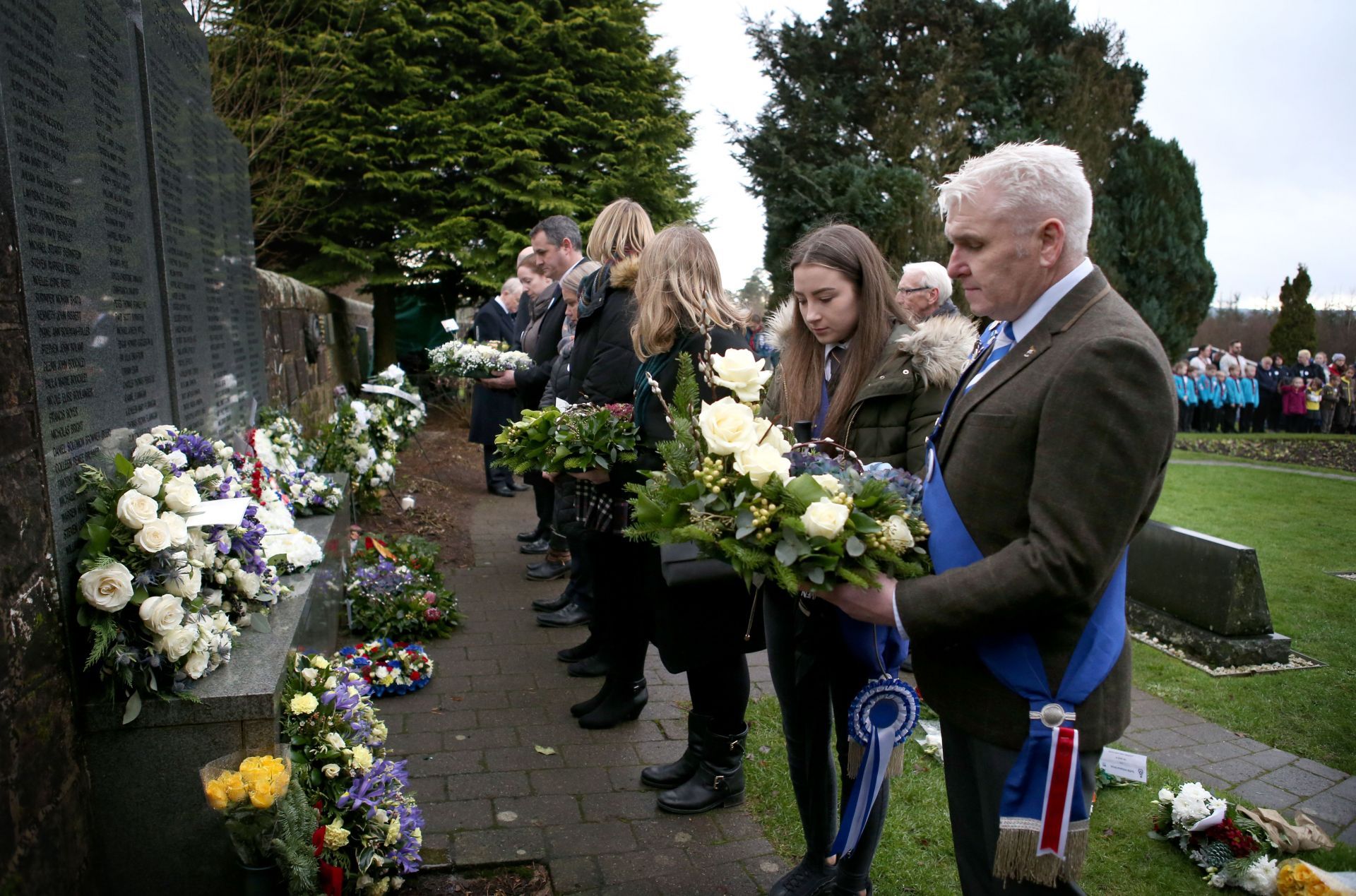 Lockerbie Victims Are Remembered Thirty Years After Pan Am Flight Downed By Terrorists - Source: Getty