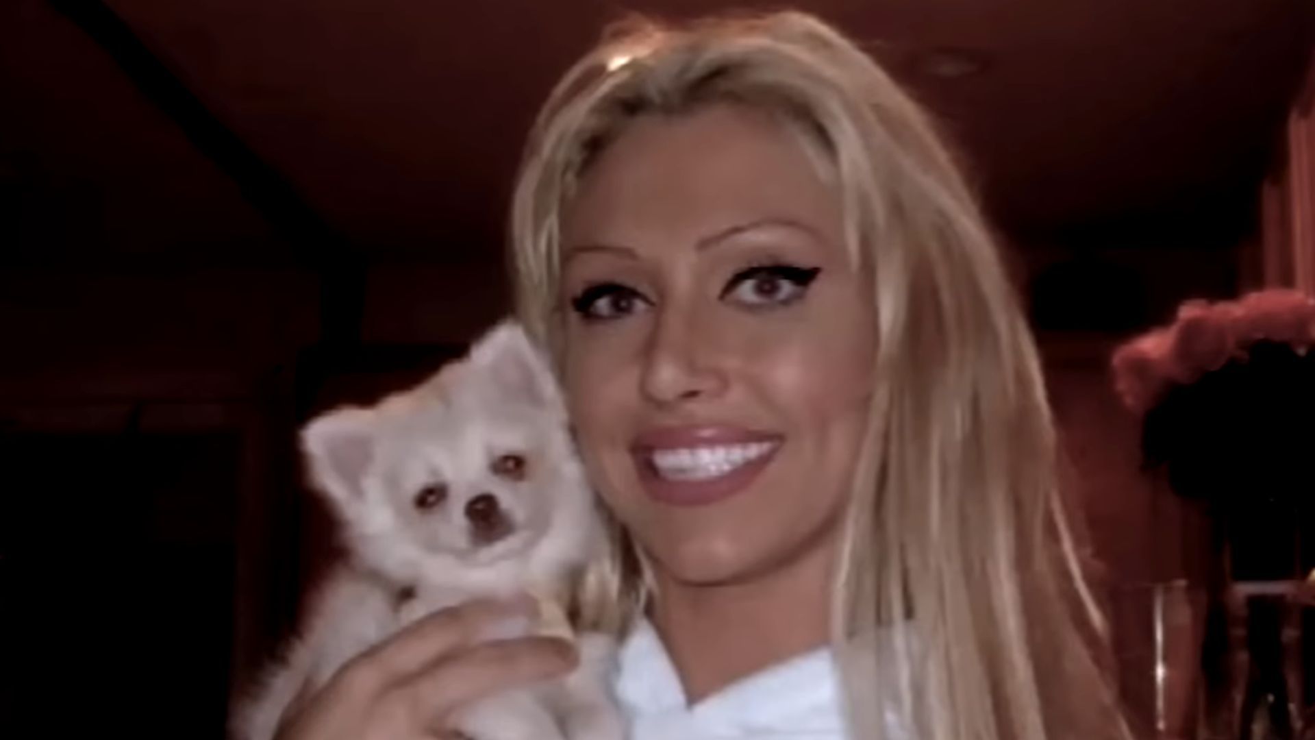 Paula Slavewski with her pet dog (Image via YouTube/Investigation Discovery)