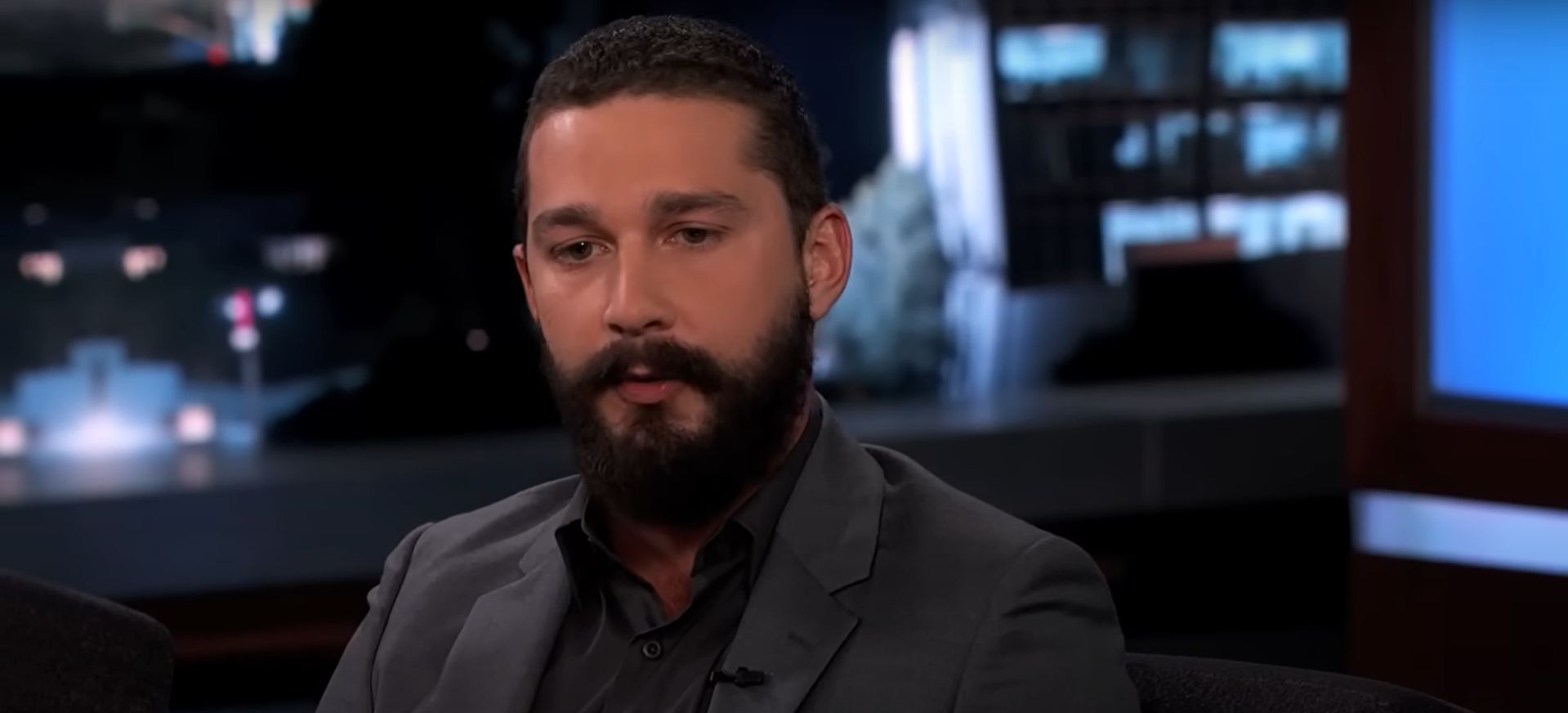 Shia Saide LaBeouf starred in Holes movie 2003 (Image via Jimmy Kimmel Live)