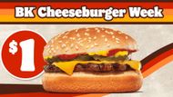 $1 Cheeseburger (Image via Burger King)