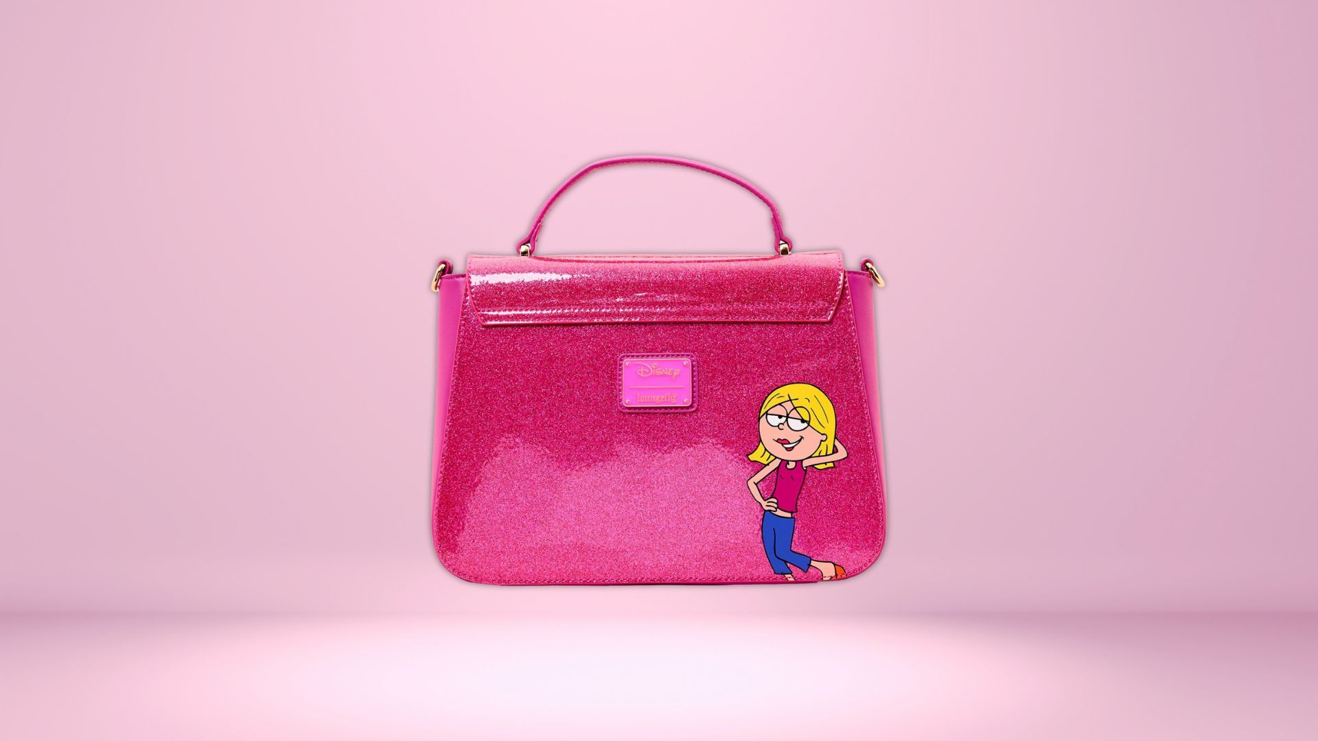 Loungefly x Disney Lizzie McGuire Purse (Back) (image via Amazon)