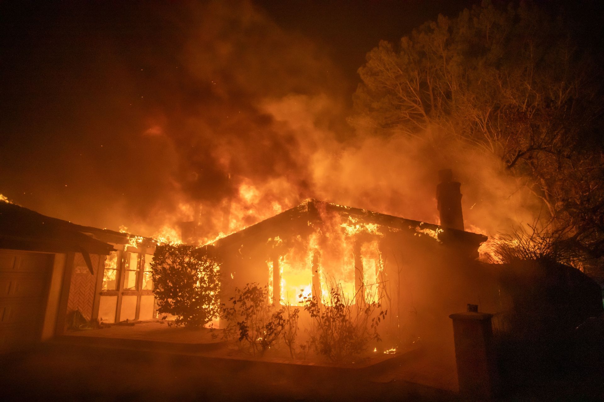 Powerful Winds Fuel Multiple Fires Across Los Angeles Area - Source: Getty