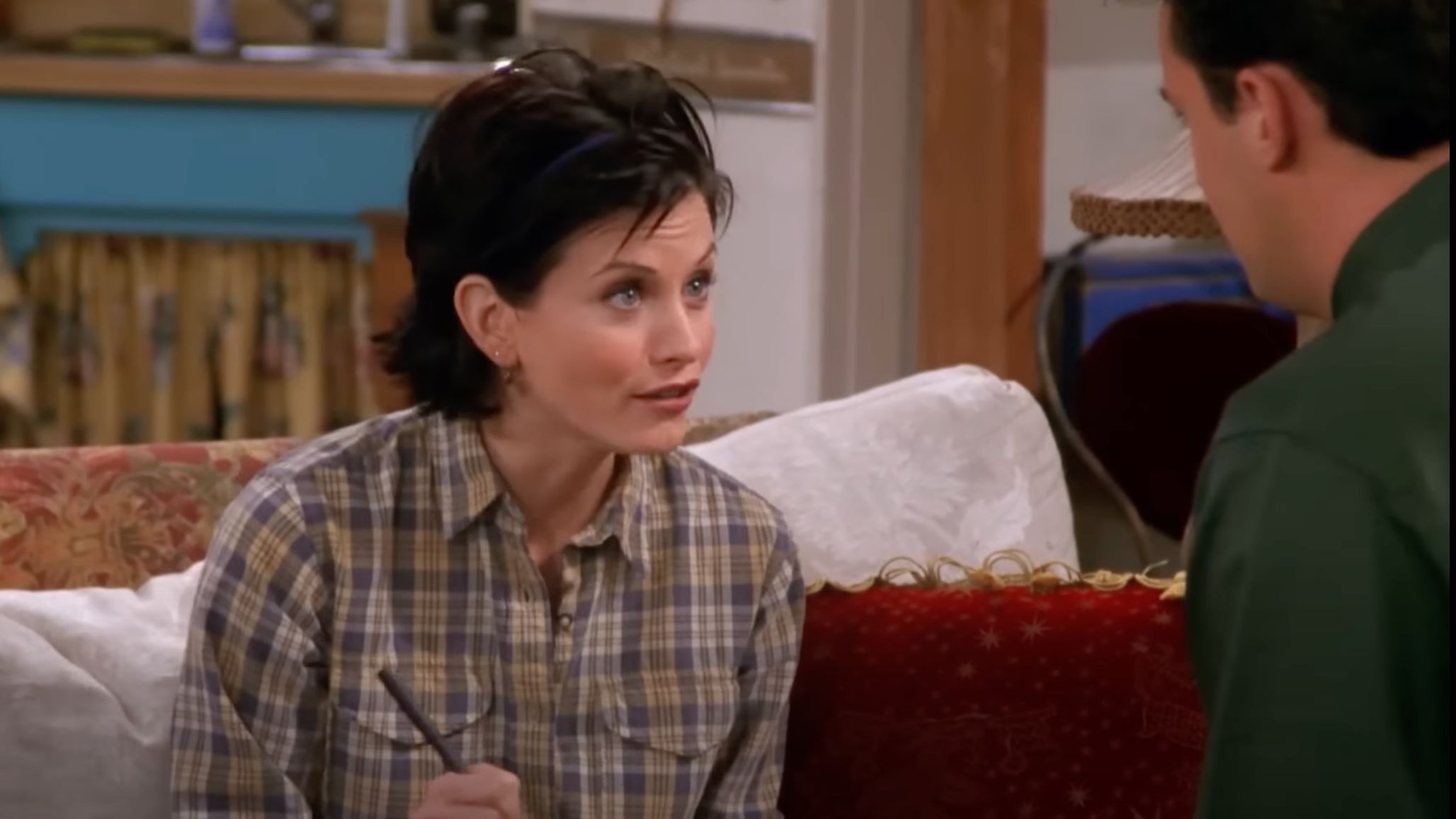 Courteney Cox as Monica Geller in Friends (Image Via YouTube/@tbs)