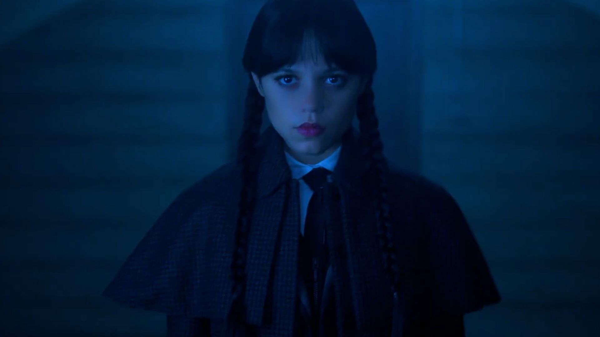 Jenna Ortega as Wednesday Addams (Image via X/ @netflix)