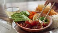 Tuna Poke from Tangaroa Fish Market. (Image via Instagram/@tangaroafishmkt)