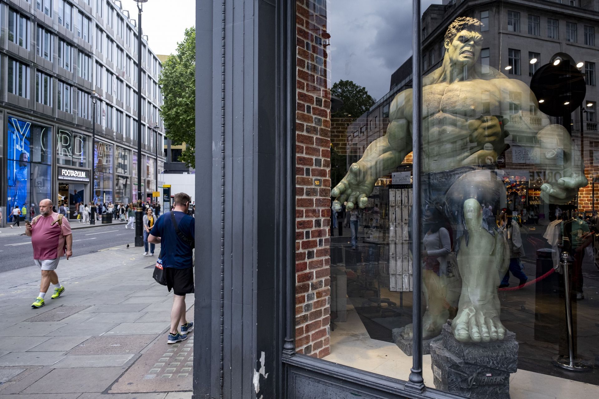 Oxford Street Hulk In London - Source: Getty