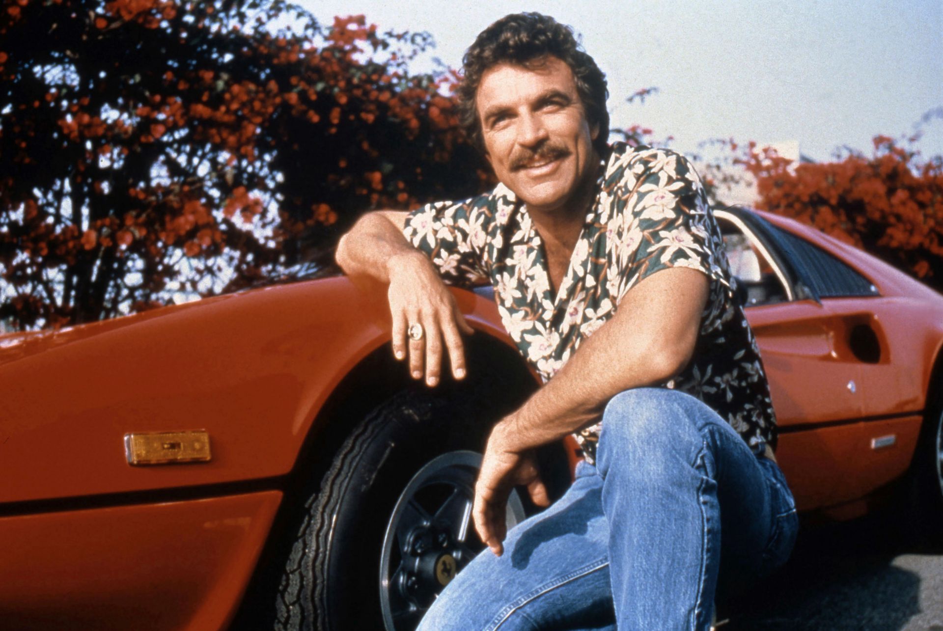 Tom Selleck in Magnum, P.I. - Source: Getty