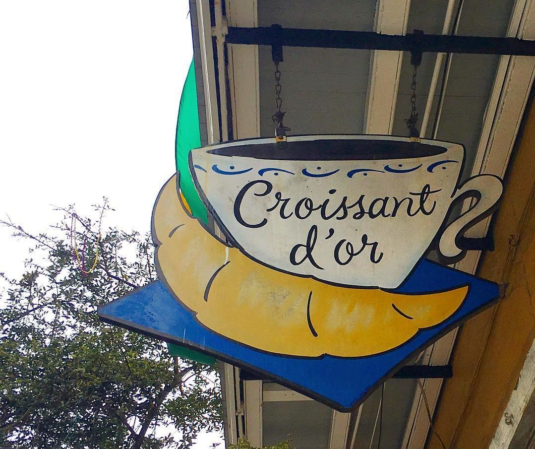 The signboard of Croissant D&#039;Or. (Image via Instagram/@croissantdornola)