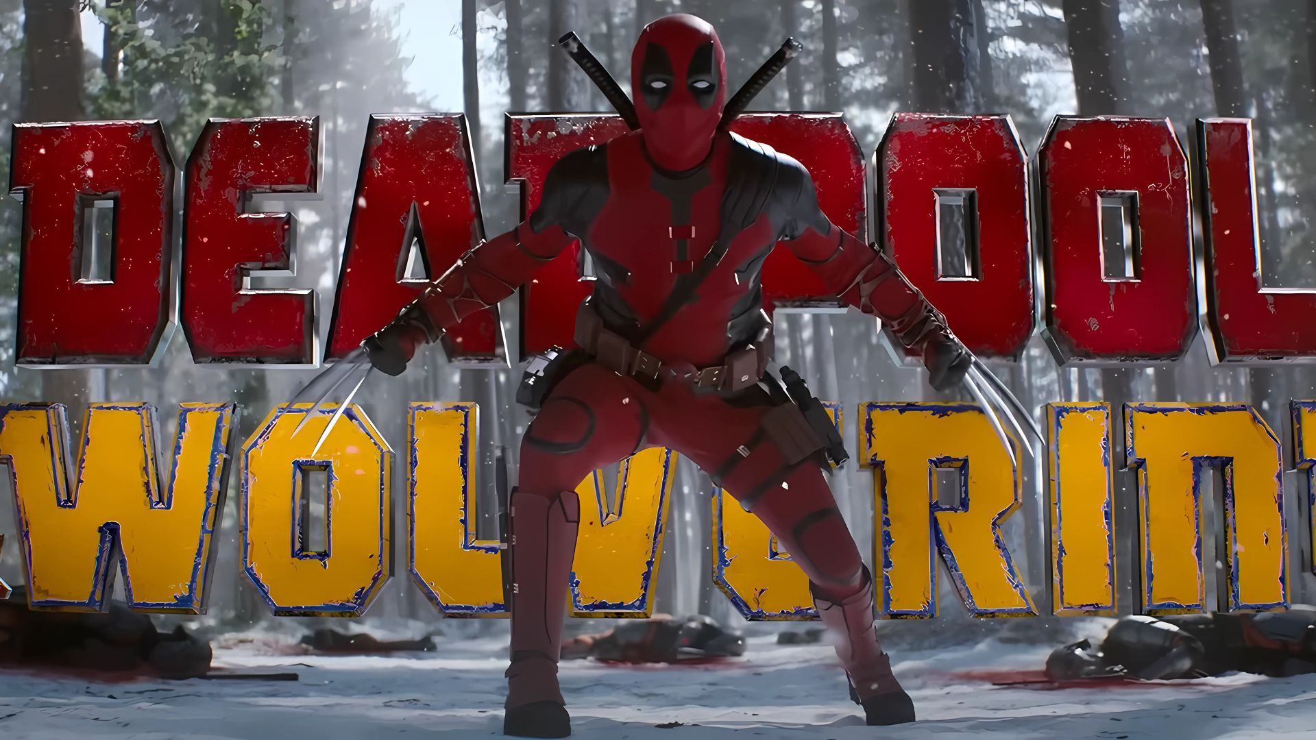 Deadpool opens the Wolverine claws