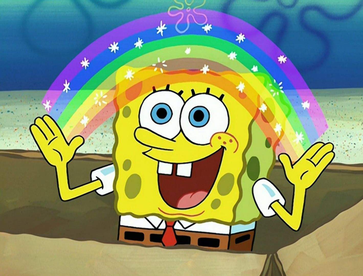 Spongebob Squarepants &quot;Imagination&quot; (Image via Reddit/@TheOther36)