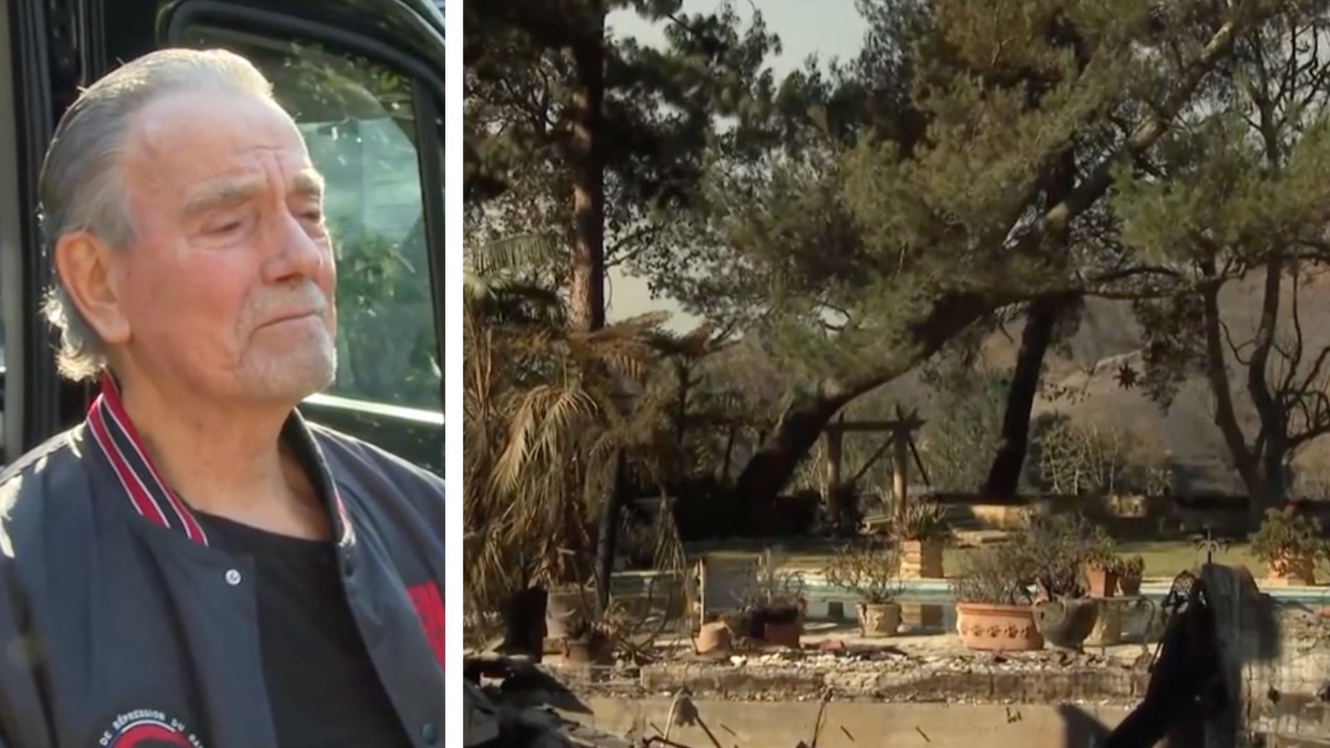 Eric Braeden of The Young and the Restless sees home after fires | Image: YouTube/ET