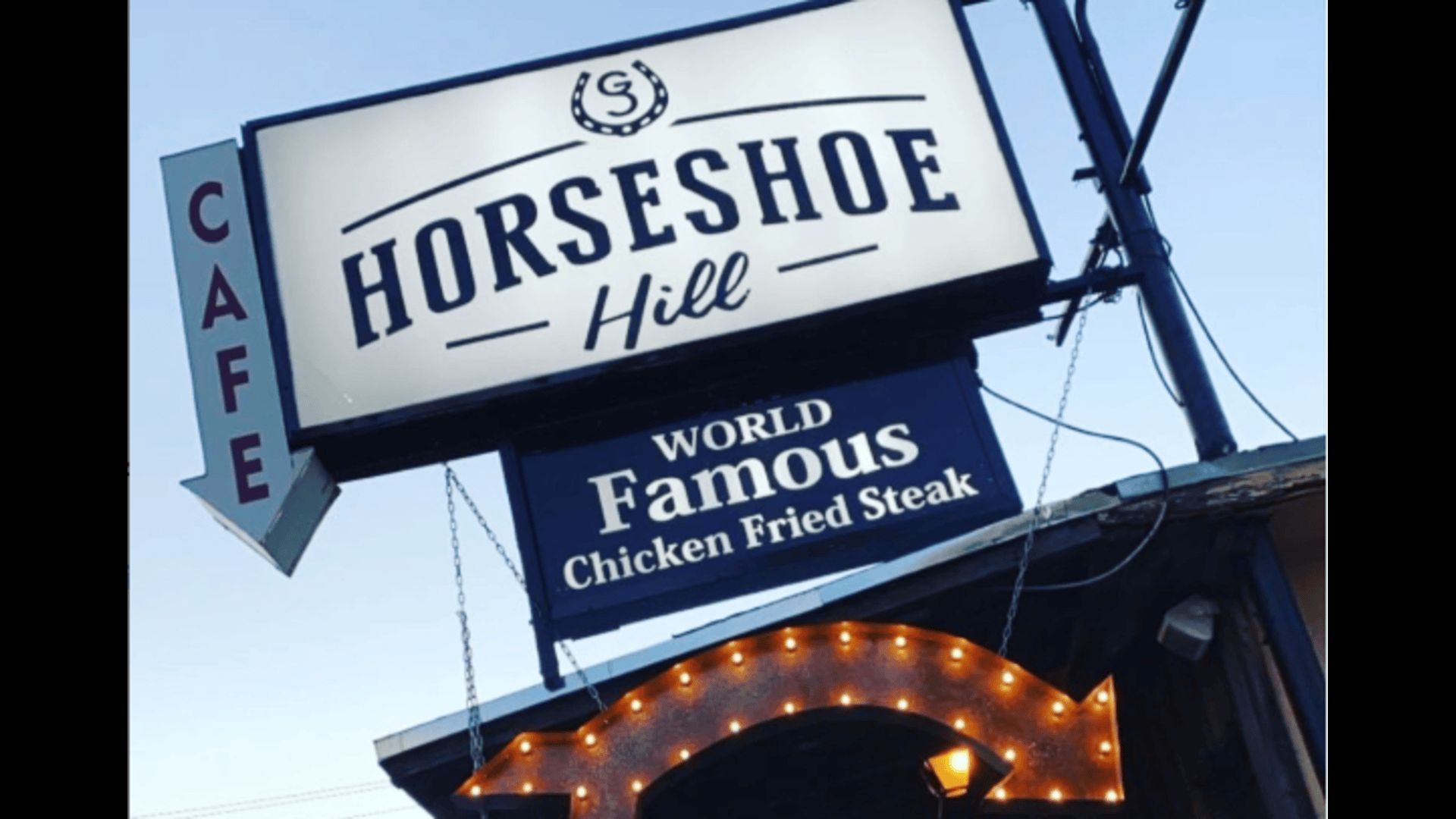 Bill board of Horseshoe Hill (Image via Instagram/@horseshoehillcafe)