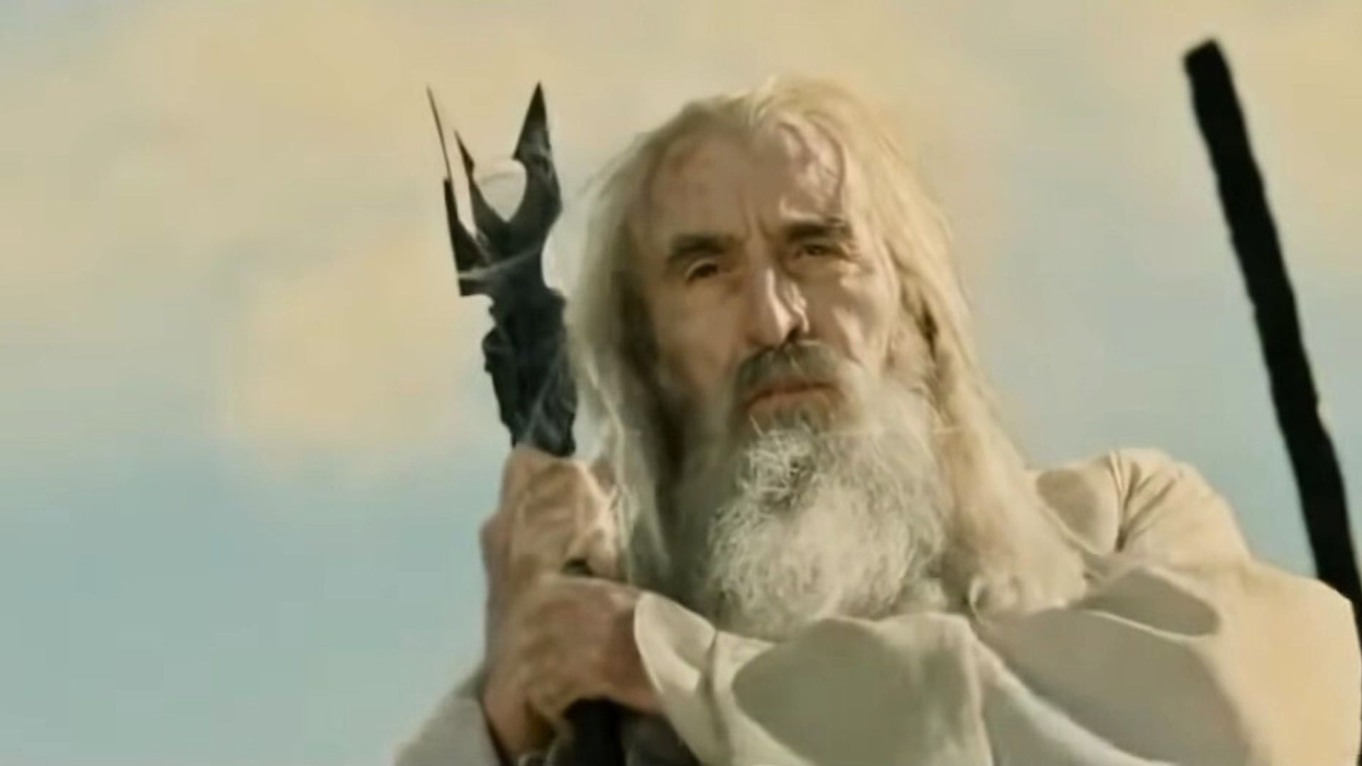 Christopher Lee in LOTR: The Two Towers| Image via Amazon Prime Studios