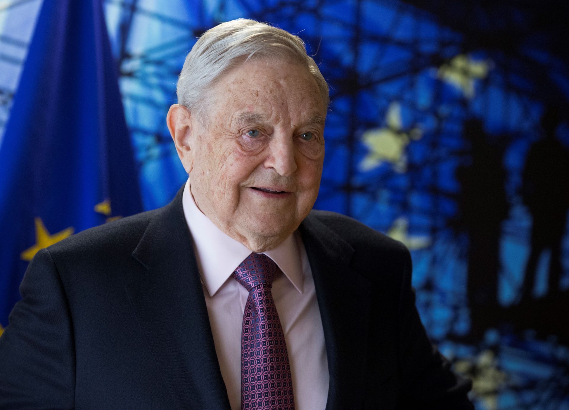 George Soros - Jean Claude Juncker meeting in Brussels - Source: Getty