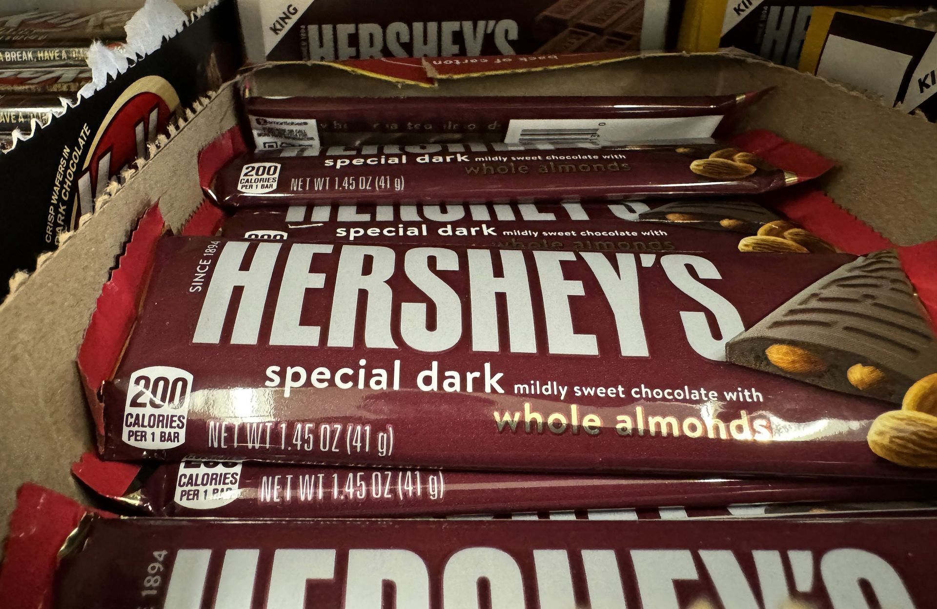 Hershey Gets Quarterly Boost As U.S. Confectionary Sales Rise Over 10 Percent - Source: Getty