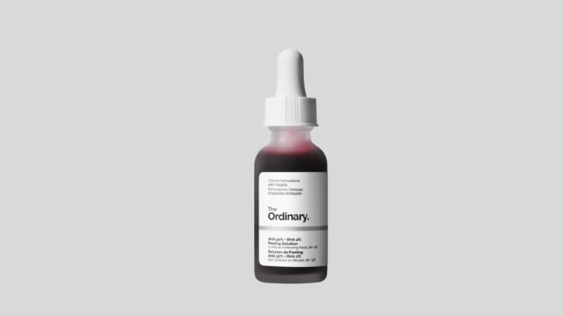 The Ordinary AHA 30% + BHA 2% Peeling Solution (Image via Sephora)