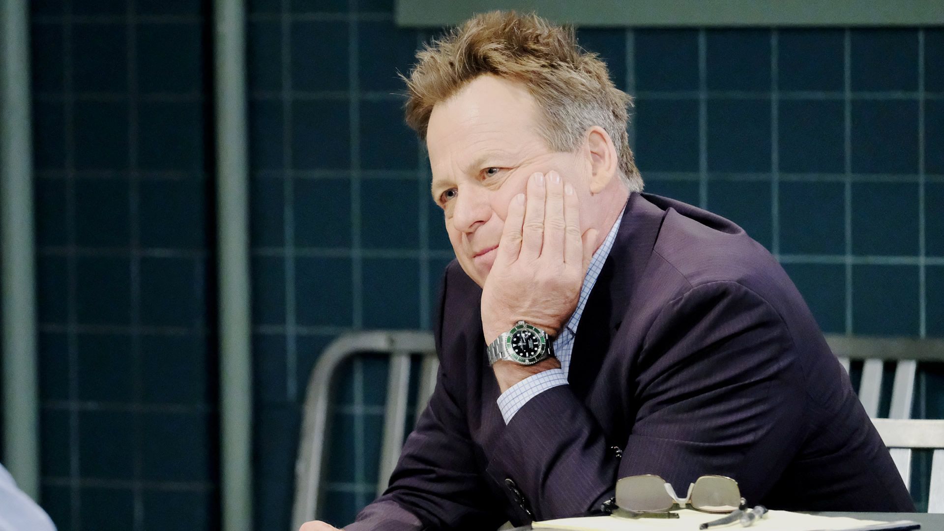 General Hospital&#039;s Scotty Baldwin thinking about something. | Image Source: JPI