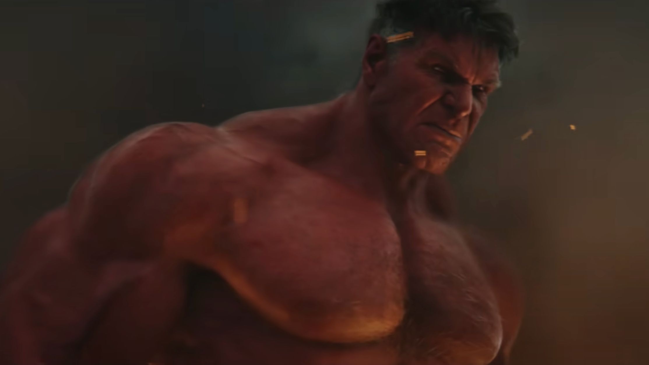 Red Hulk in Captain America: Brave New World (Image via YouTube/@marvel)