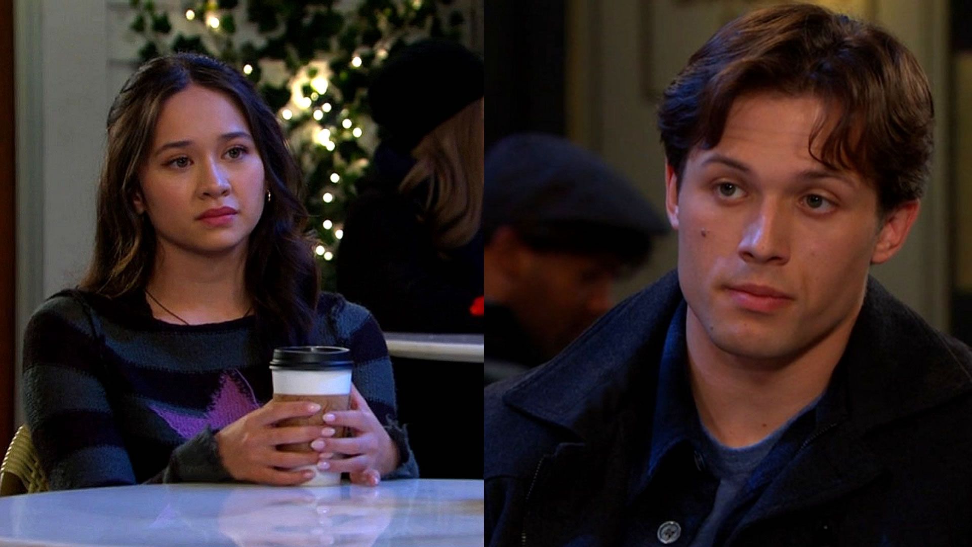 Days of Our Lives&#039; Sophia and Tate are figuring out what to do next. | Image Source: Peacock