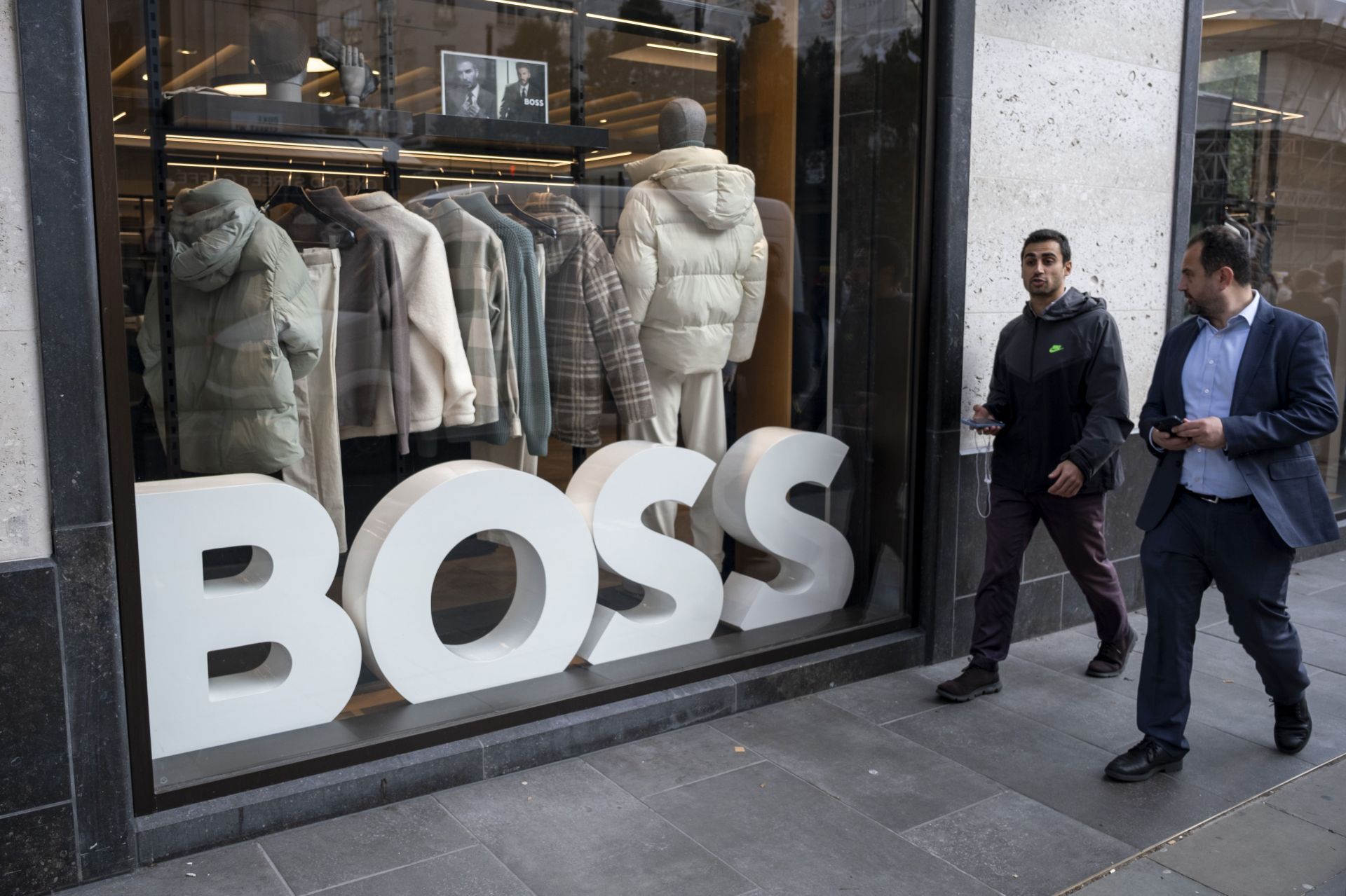 Hugo Boss Oxford Street In London - Source: Getty