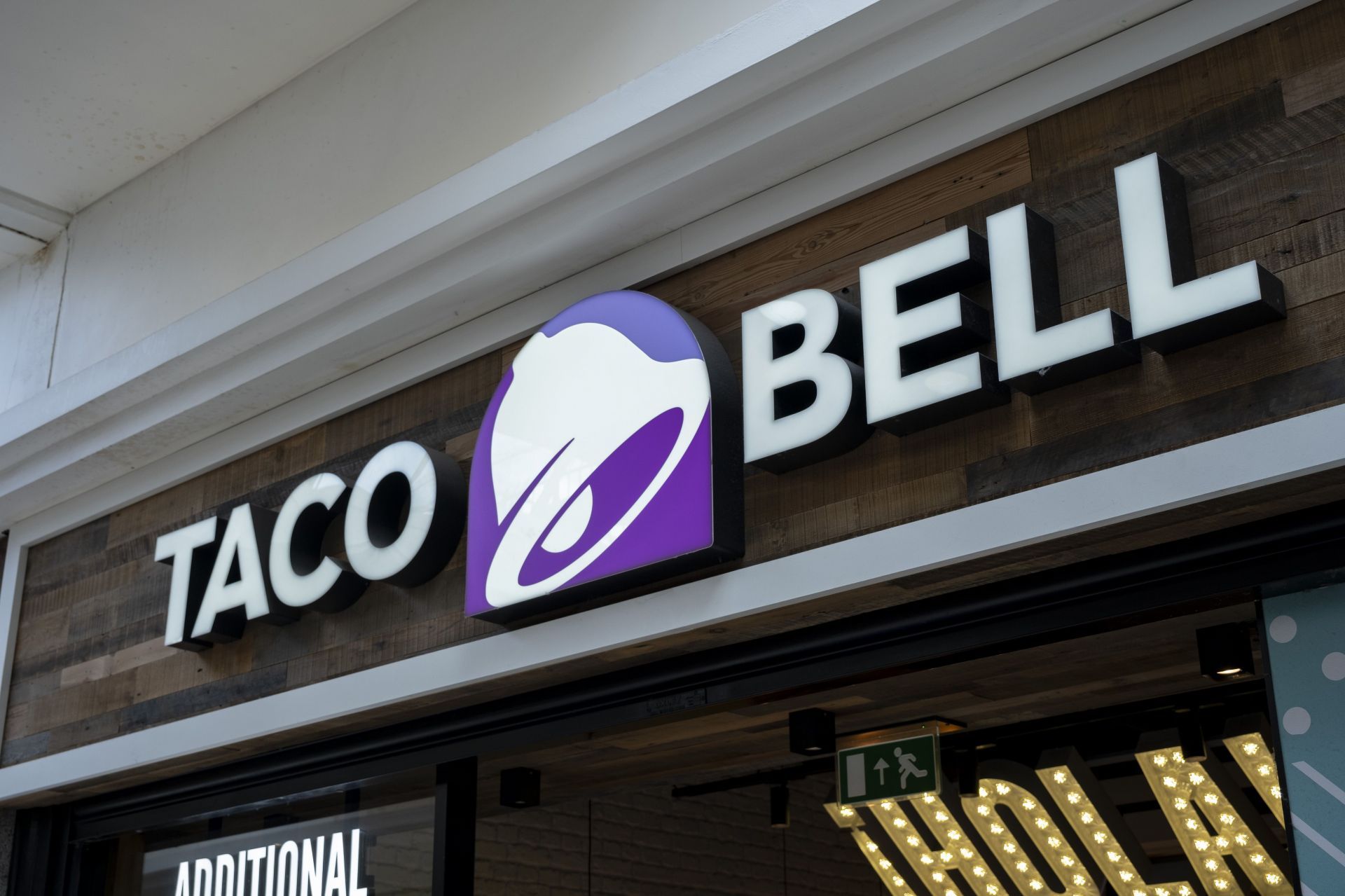 Sign For Fast Food Brand Taco Bell - Source: Getty