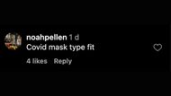 Instagram comment (Image via Instagram/@drip)