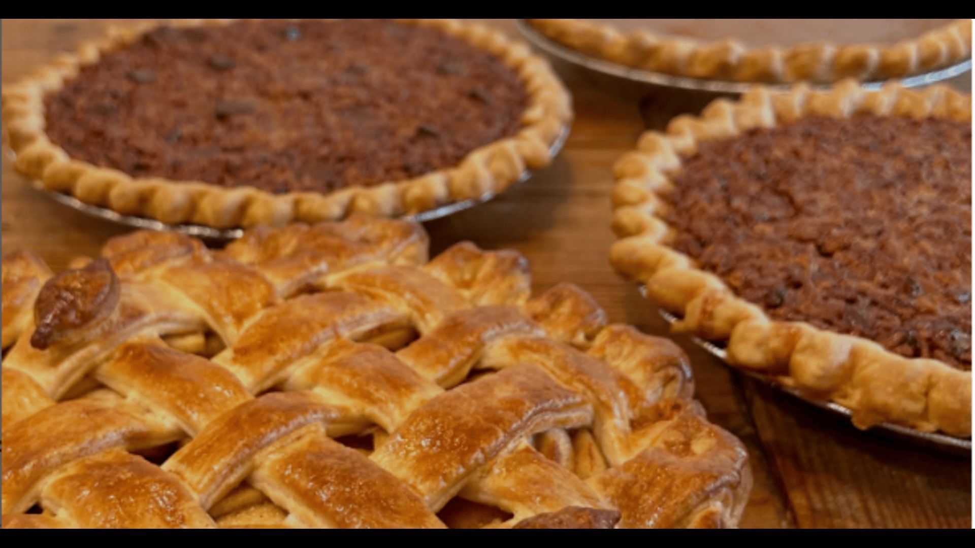 A variety of pies are available at Village Baking (Image via Instagram/@villagebake)