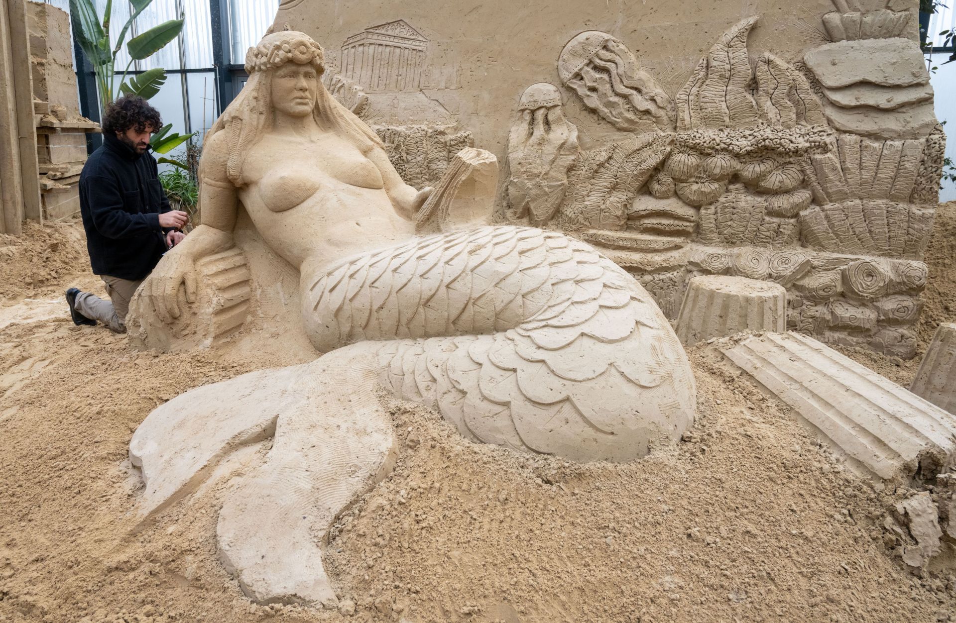 Sand sculpture festival on R&uuml;gen - Source: Getty