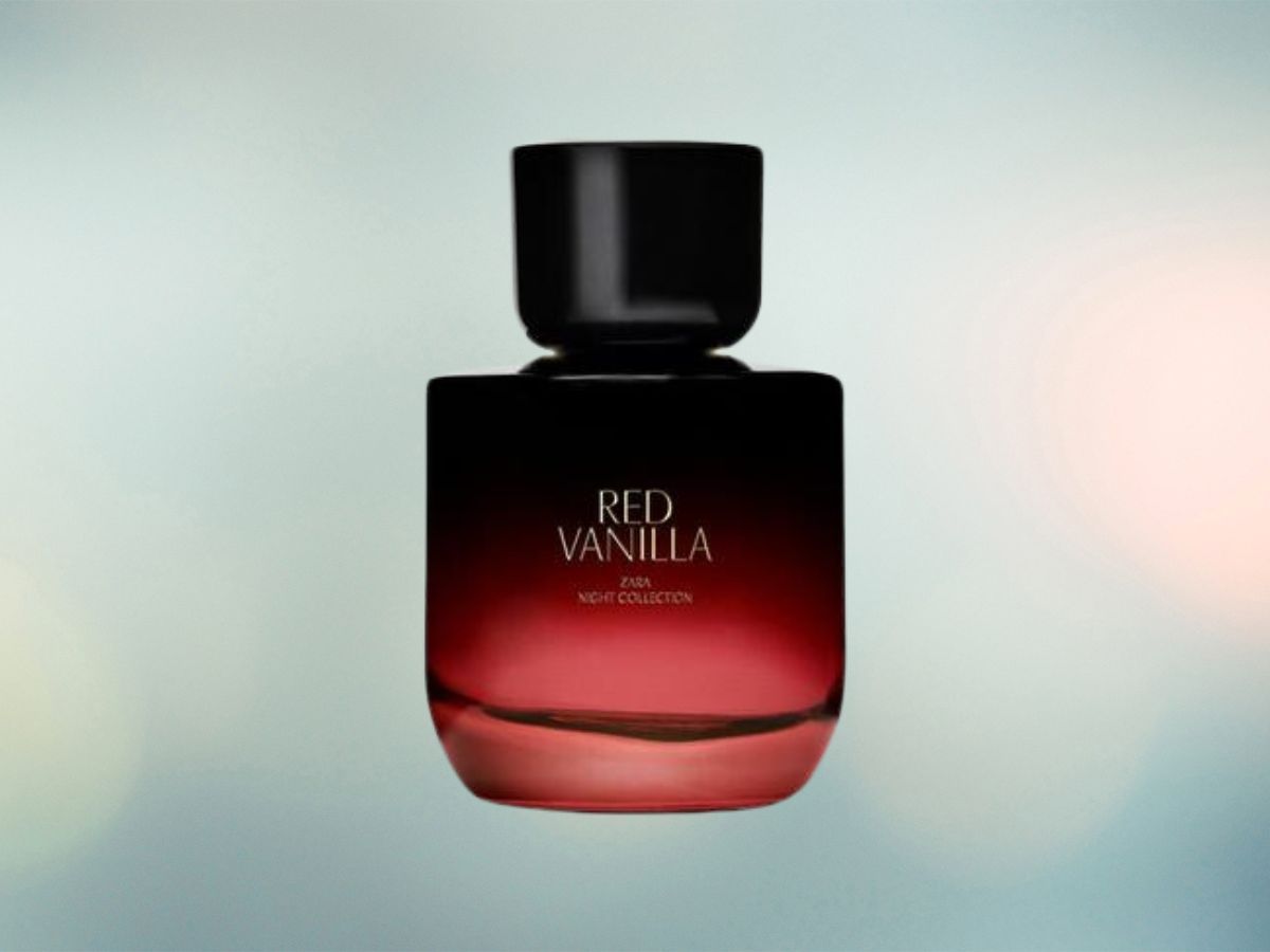 The Zara RED VANILLA EDP 90 ML (Image via Zara)