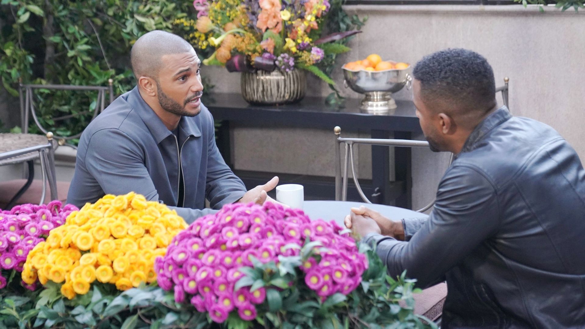 Damian and Nate meet on The Young and the Restless | Image: JPI