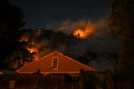 Eaton wildfire in Los Angeles (Image via Getty)