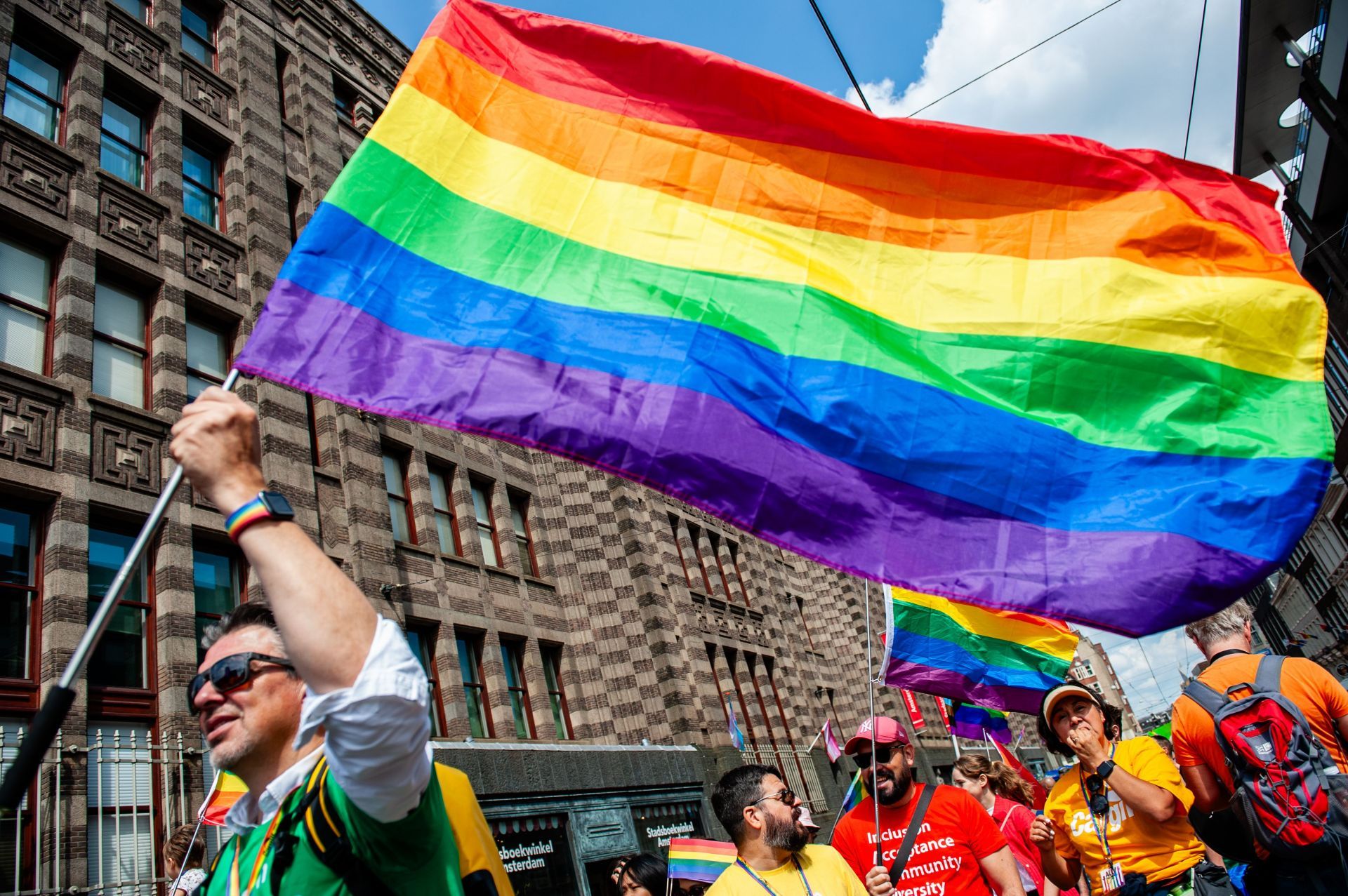 The Pride Walk Organized In Amsterdam. - Source: Getty