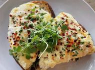 Ricotta scramble from the Eggshop (Image via Instagram/@eggshopnyc)