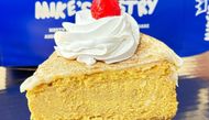 Pumpkin Spice Cheesecake from Mike’s Pastry Inc. (Image via Instagram/@mikespastry)