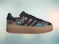 Adidas Gazelle Bold x Liberty London "Black Floral" (Image via Adidas)