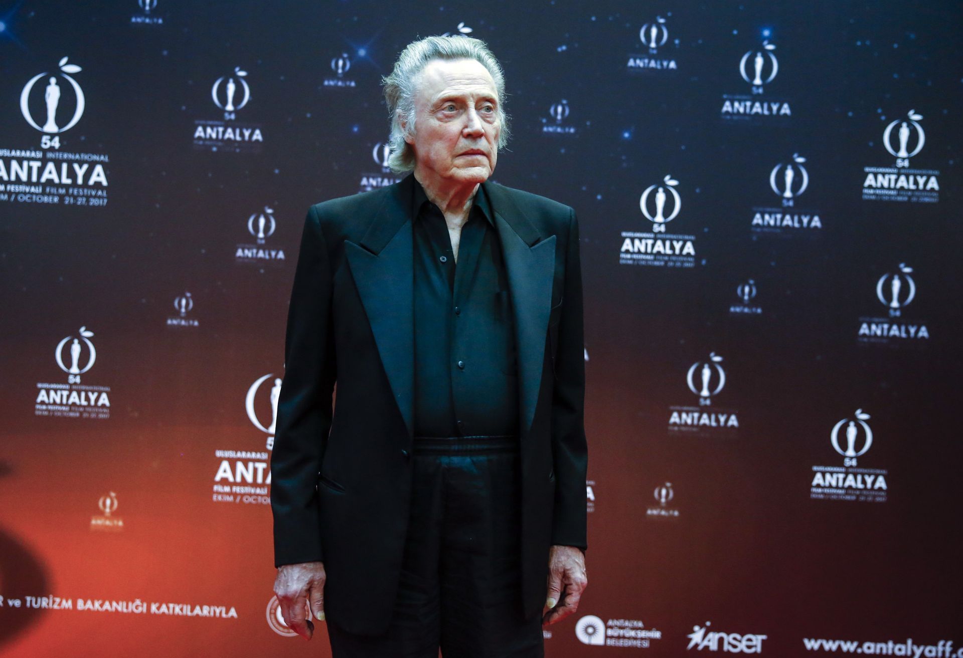 American Actor Christopher Walken in 54th International Antalya Film Festival (Image via Getty)