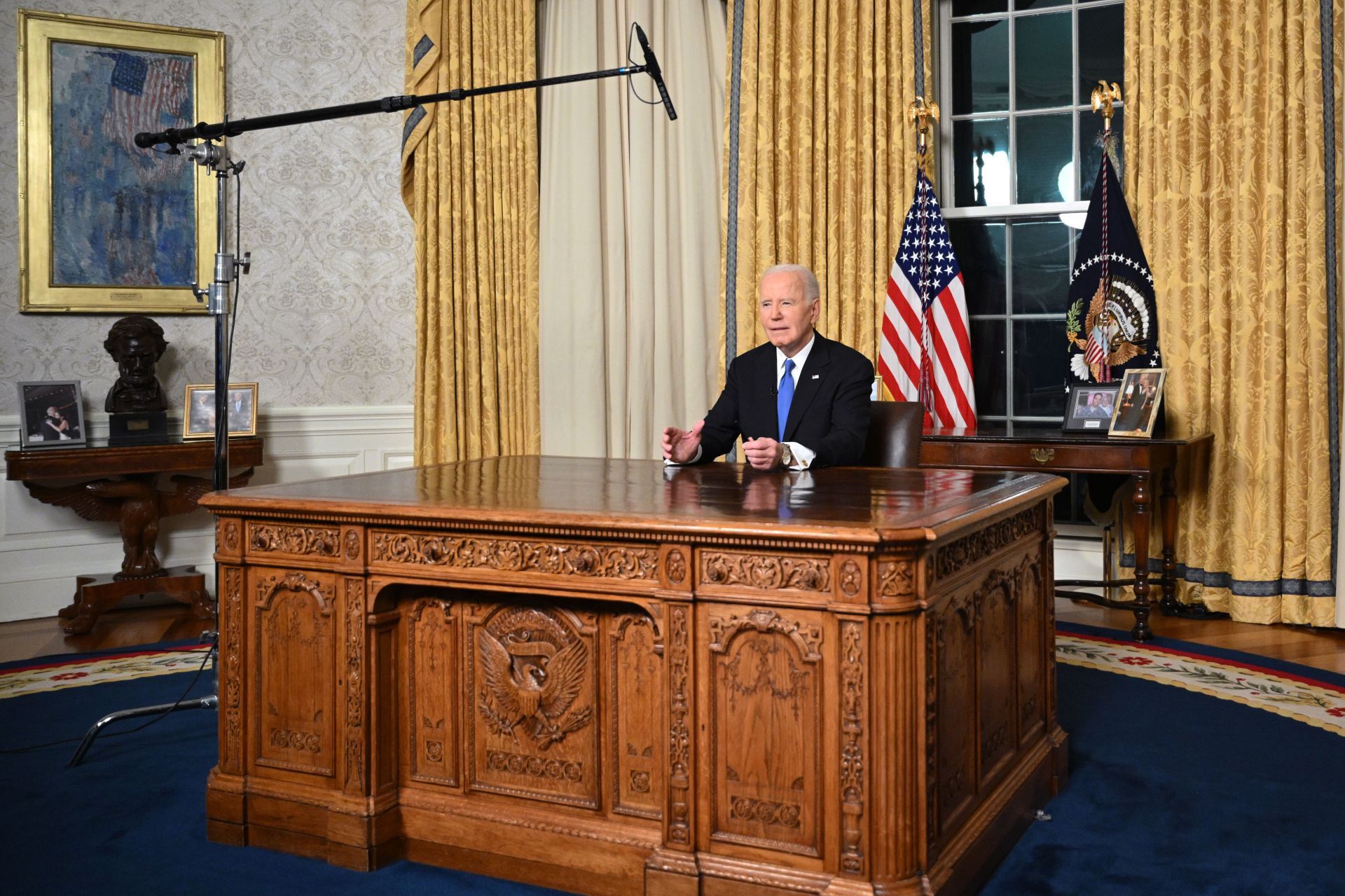 President Biden Delivers Farewell Address To The Nation - Source: Getty