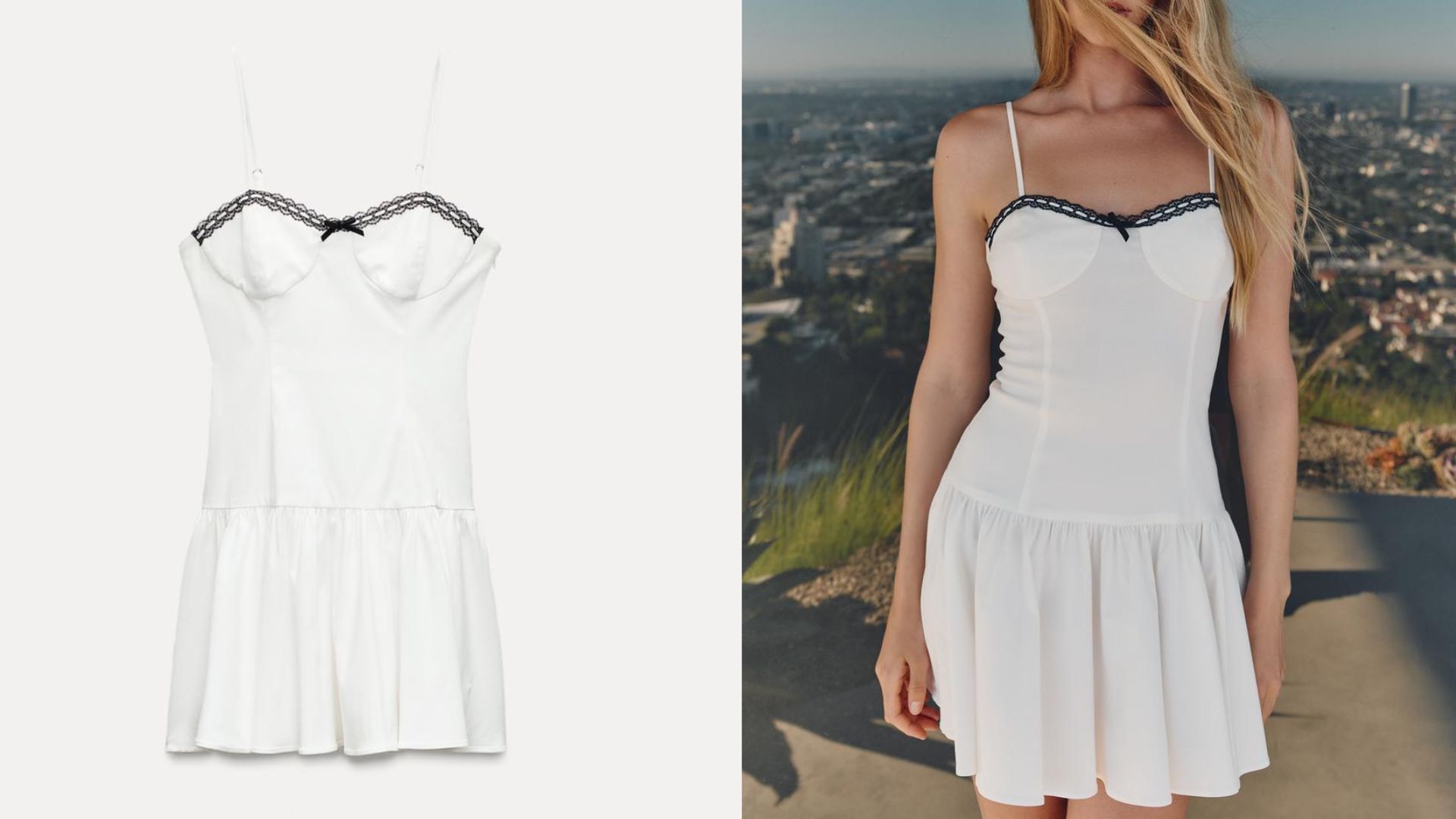 Mini Corset Dress (Image via Zara)